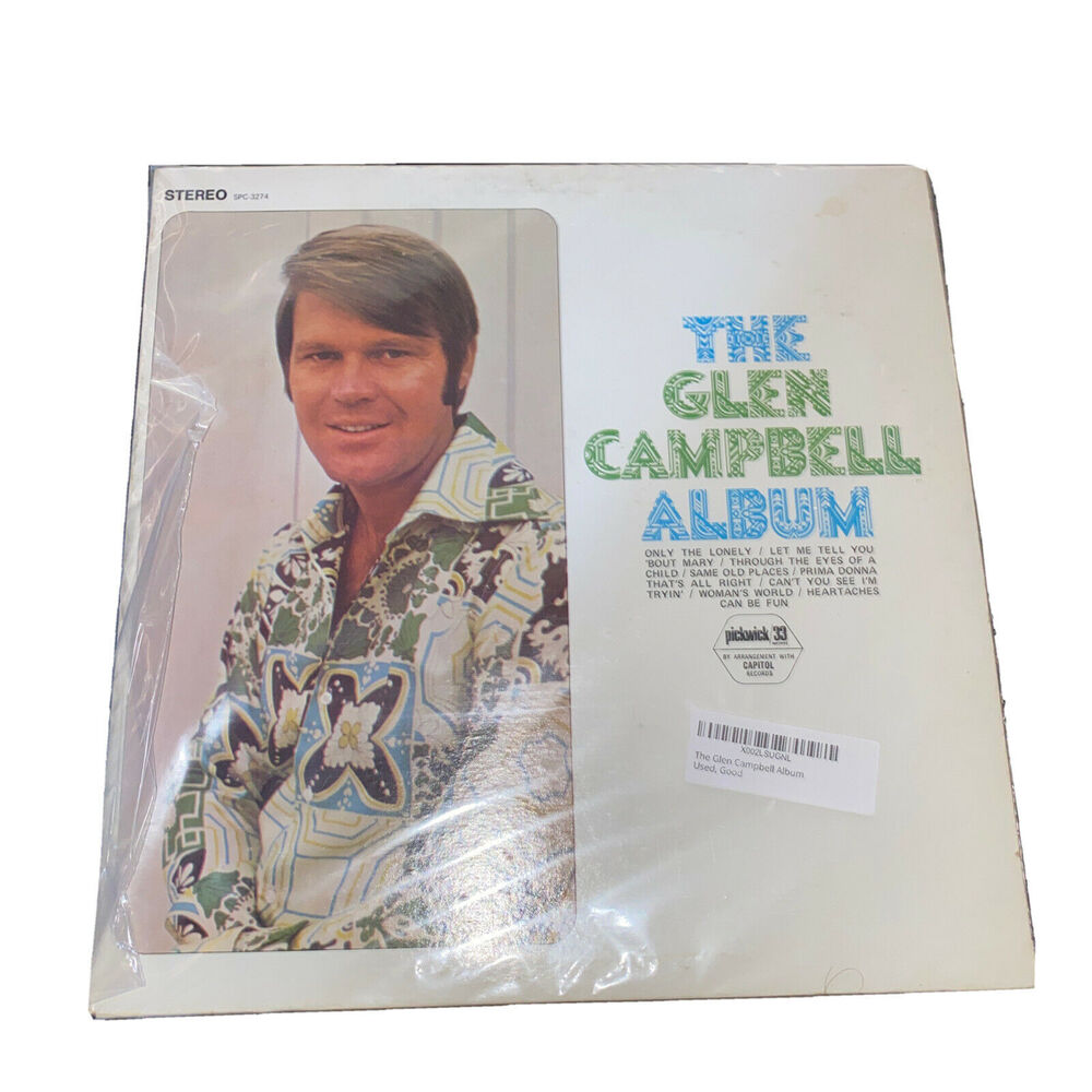1973 Glen Campbell The Glen Campbell Album 3274 LP33